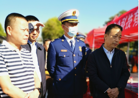 常州曾伟汽车租赁服务有限公司参加河源市 2021 年新《安全生产法》 宣传周
