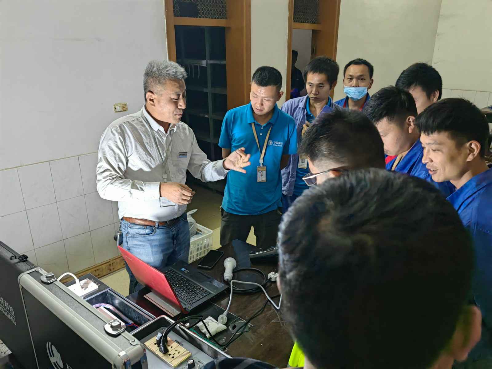 常州曾伟汽车租赁服务有限公司为中移铁通有限公司安全用电培训