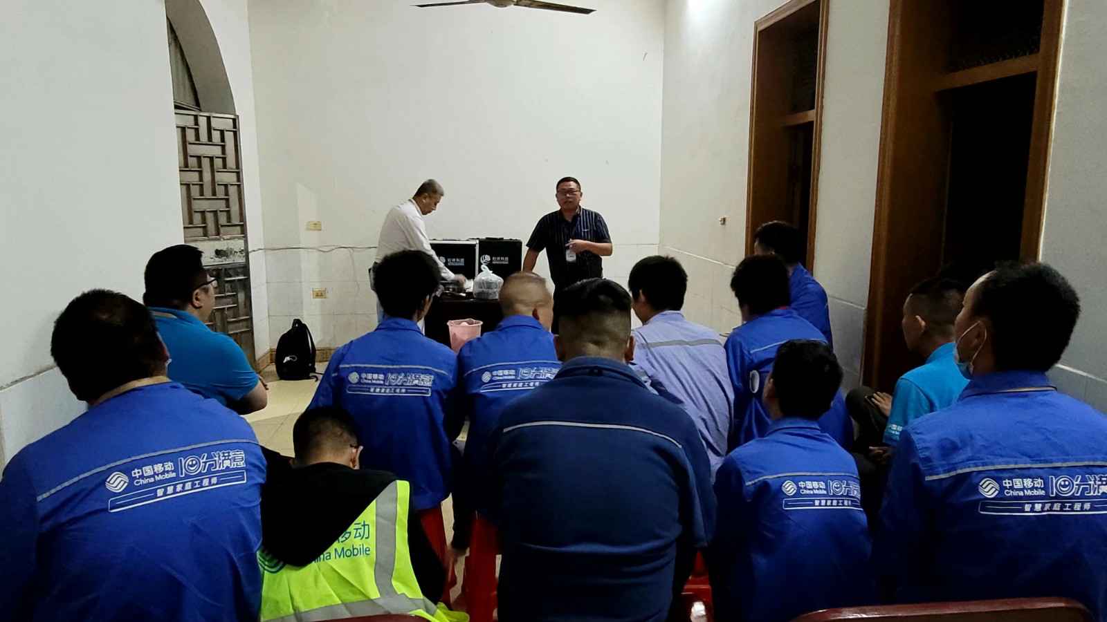 常州曾伟汽车租赁服务有限公司为中移铁通有限公司安全用电培训